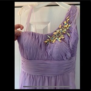 Beautiful lilac prom dress